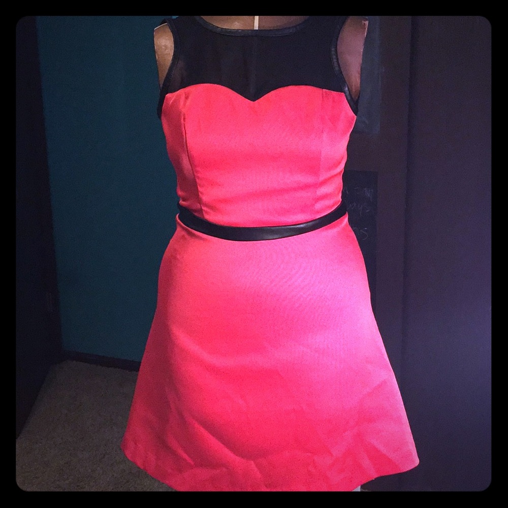Pink & Black✨dress